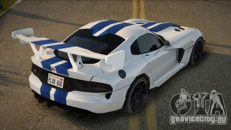 Dodge Viper Extreme Aero для GTA San Andreas