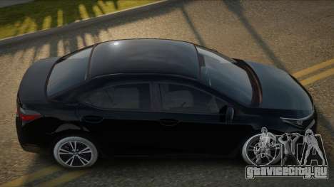 Toyota Corolla XEI 2018 для GTA San Andreas