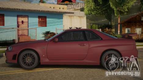 2002 Nissan Skyline R34 для GTA San Andreas