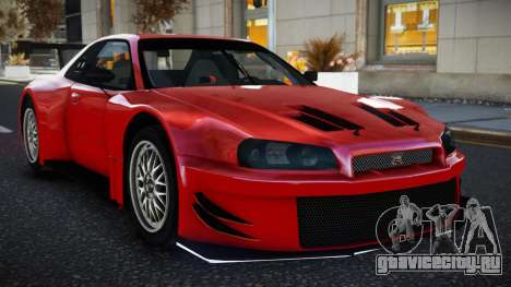 Nissan Skyline R34 YHL для GTA 4