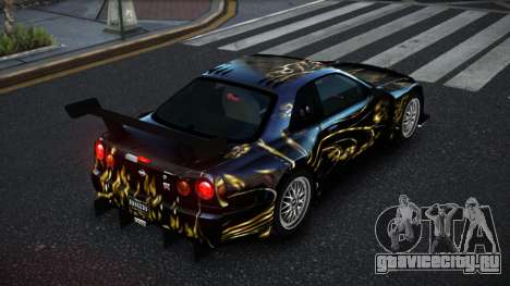 Nissan Skyline R34 YHL S7 для GTA 4