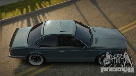 BMW E24 CSi для GTA San Andreas