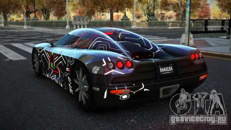 Koenigsegg CCX Rascvi S1 для GTA 4