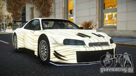 Nissan Skyline R34 YHL S10 для GTA 4