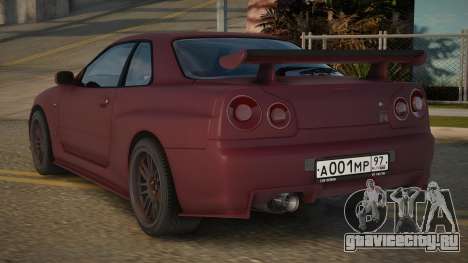 2002 Nissan Skyline R34 для GTA San Andreas