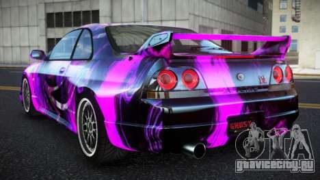 Nissan Skyline R33 Elnale S3 для GTA 4