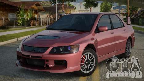 Mitsubishi Lancer Evolution IX MR Edition [RHA] для GTA San Andreas