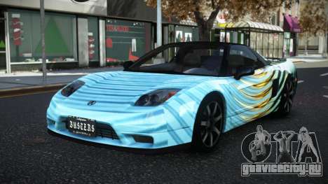 Acura NSX Etursa S7 для GTA 4