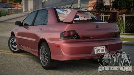 Mitsubishi Lancer Evolution IX MR Edition [RHA] для GTA San Andreas