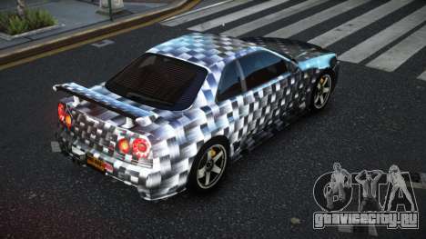 Nissan Skyline R34 JML S12 для GTA 4
