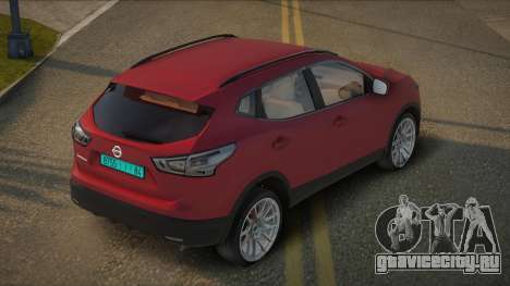 Nissan Qashqai Lesin для GTA San Andreas