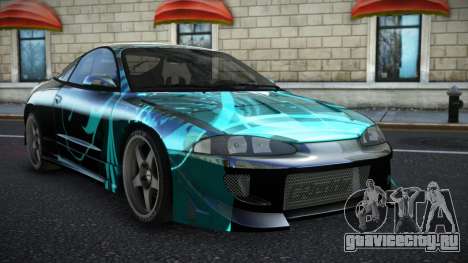 Mitsubishi Eclipse Iadees S12 для GTA 4