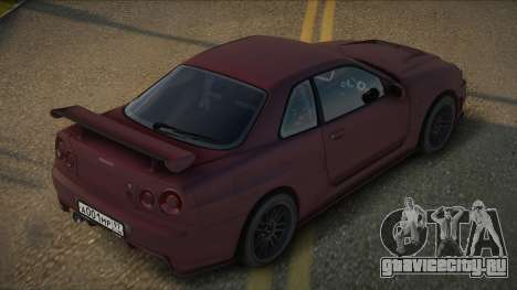 2002 Nissan Skyline R34 для GTA San Andreas