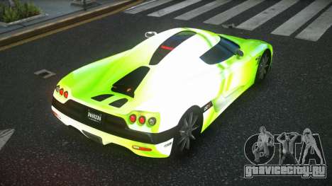 Koenigsegg CCX Rascvi S8 для GTA 4