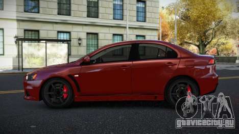 Mitsubishi Lancer Evolution X Ruwwokem для GTA 4