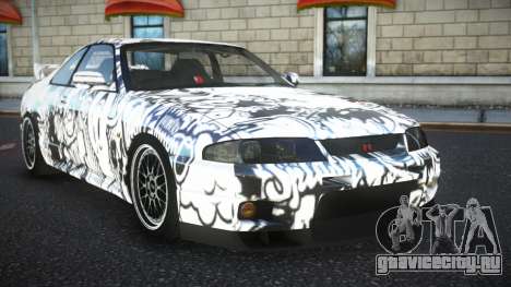 Nissan Skyline R33 Elnale S10 для GTA 4