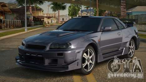 Nissan Skyline GT R34 Tunable для GTA San Andreas