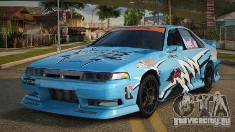 Nissan Cefiro A31 Biru Impak Maksima для GTA San Andreas