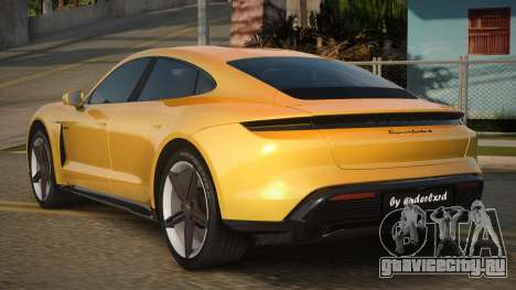 Porsche Taycan Turbo S V1.1 для GTA San Andreas