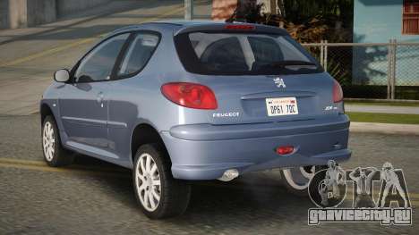 Peugeot 206 GTI V1.1 для GTA San Andreas