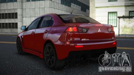 Mitsubishi Lancer Evolution X Ruwwokem для GTA 4