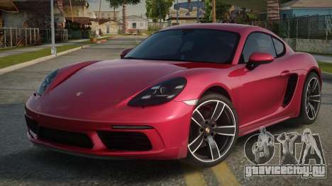 Porsche Cayman 718 Droleson для GTA San Andreas