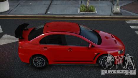 Mitsubishi Lancer Evo X Velcis для GTA 4