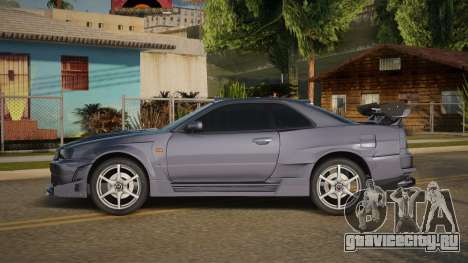 Nissan Skyline GT R34 Tunable для GTA San Andreas