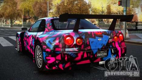 Nissan Skyline R34 YHL S1 для GTA 4