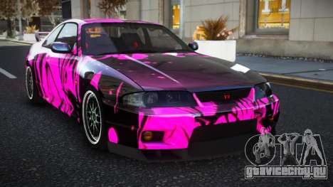Nissan Skyline R33 Tixol S11 для GTA 4