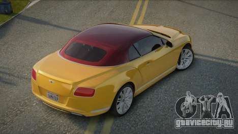 Bentley Continental GT Vinla для GTA San Andreas