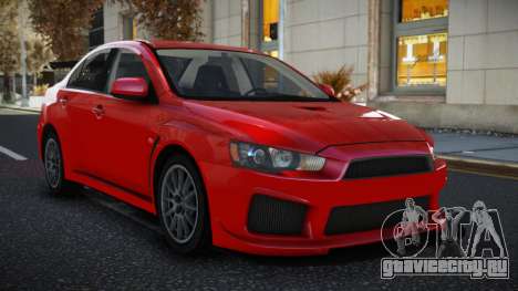 Mitsubishi Lancer Evo X Velcis для GTA 4