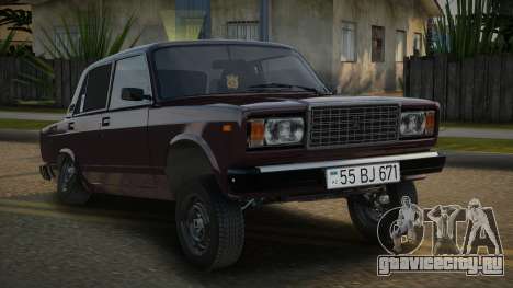 Vaz 2107 Aze Style для GTA San Andreas