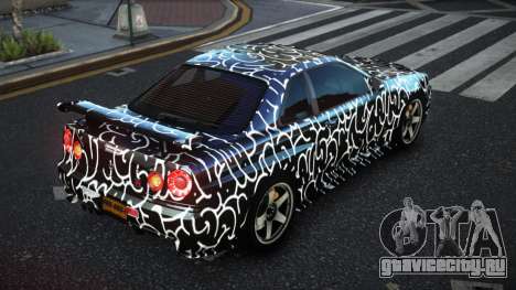 Nissan Skyline R34 JML S6 для GTA 4