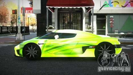 Koenigsegg CCX Rascvi S8 для GTA 4