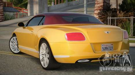 Bentley Continental GT Vinla для GTA San Andreas