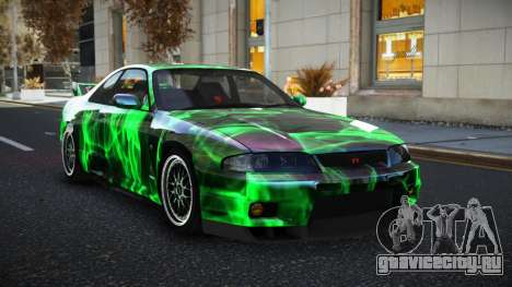 Nissan Skyline R33 Tixol S2 для GTA 4