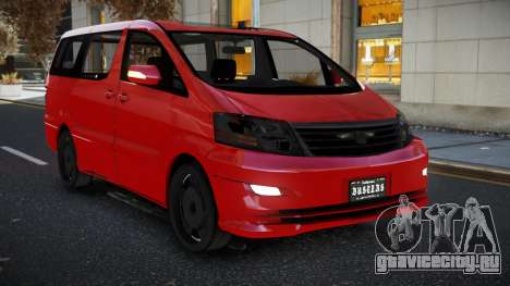 Toyota Alphard Elburo для GTA 4