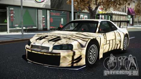 Nissan Skyline R34 YHL S12 для GTA 4