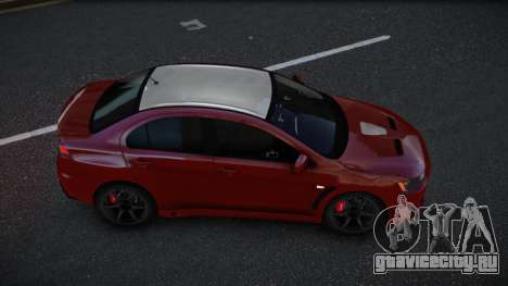 Mitsubishi Lancer Evolution X Ruwwokem для GTA 4