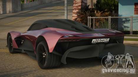 AstonMartin Valhalla Sechline для GTA San Andreas