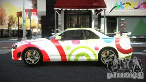 Nissan Skyline R34 JML S2 для GTA 4