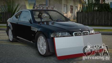 BMW M3 E46 Zombie Apocalypse для GTA San Andreas