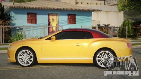 Bentley Continental GT Vinla для GTA San Andreas