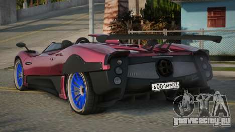 Pagani Zonda Ahralia для GTA San Andreas