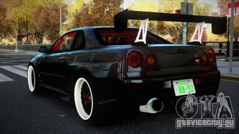 Nissan Skyline R34 Ujalo для GTA 4