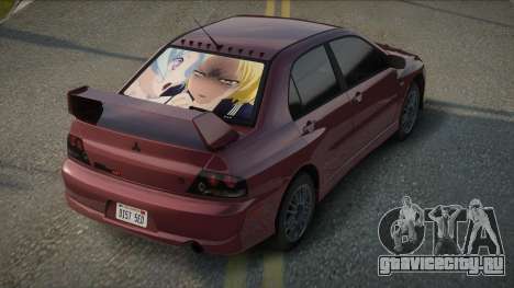 Mitsubishi Lancer Evolution IX MR Edition [RHA] для GTA San Andreas