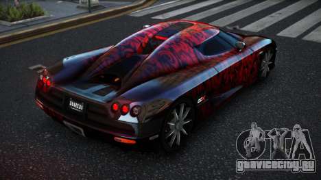 Koenigsegg CCX Rascvi S3 для GTA 4