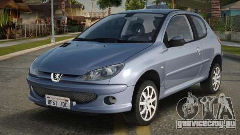 Peugeot 206 GTI V1.1 для GTA San Andreas