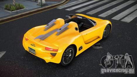 Porsche 918 Besamn для GTA 4